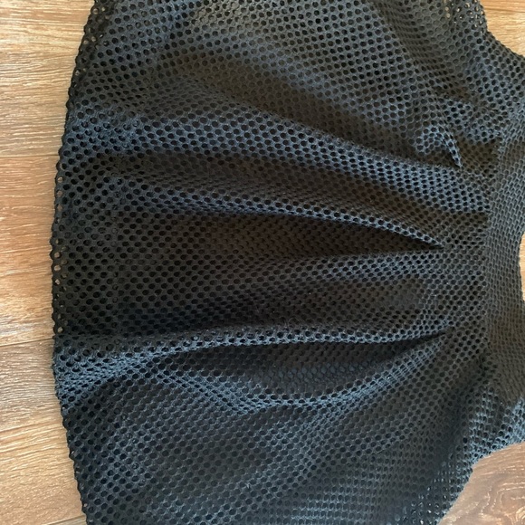 Banana republic dark academia mesh mini skirt sz 2 - Picture 2 of 4